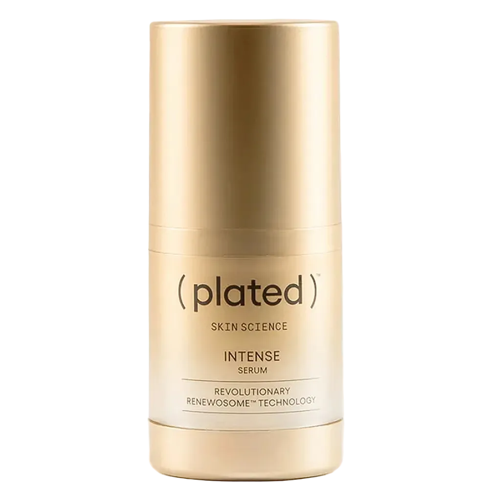 Plated Skin Science Intense Serum with exosomes and growth factors for anti-aging and skin renewal
