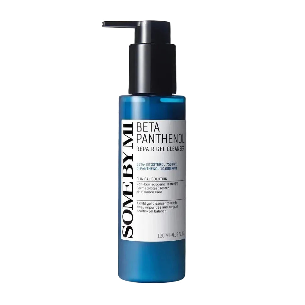 Some By Mi Beta Panthenol Repair Gel Cleanser for sensitive skin barrier repair and hydration