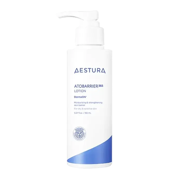 AESTURA Atobarrier 365 Lotion with ceramides for sensitive skin barrier repair and hydration