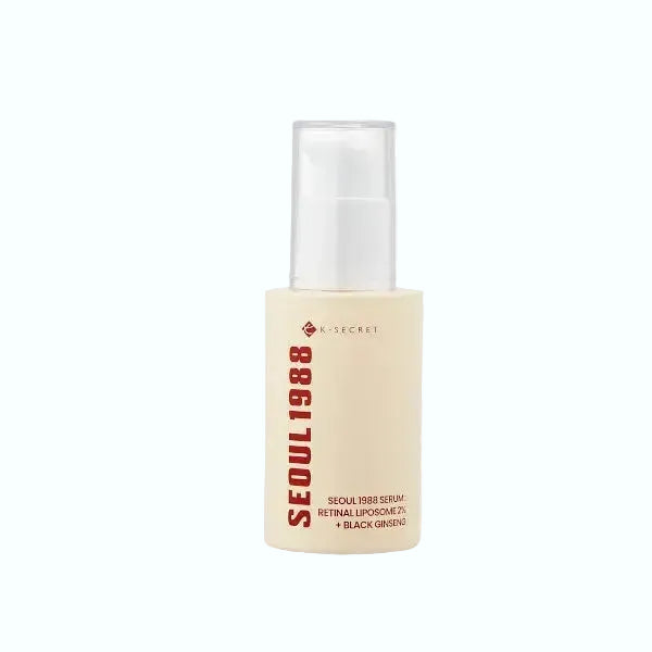 K-SECRET Seoul 1988 Retinal Liposome 2% + Black Ginseng anti-aging serum for wrinkles and firmness