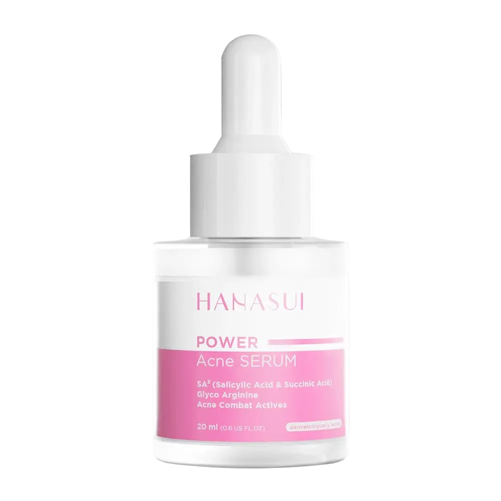 Hanasui Power Serum Acne Serum 20ml for acne-prone and oily skin with BHA and AHA