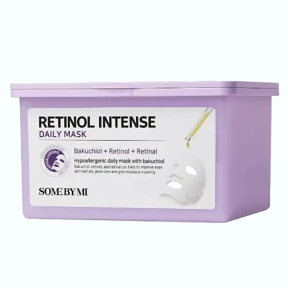 Some By Mi Retinol Intense Daily Mask for anti-aging and skin texture improvement