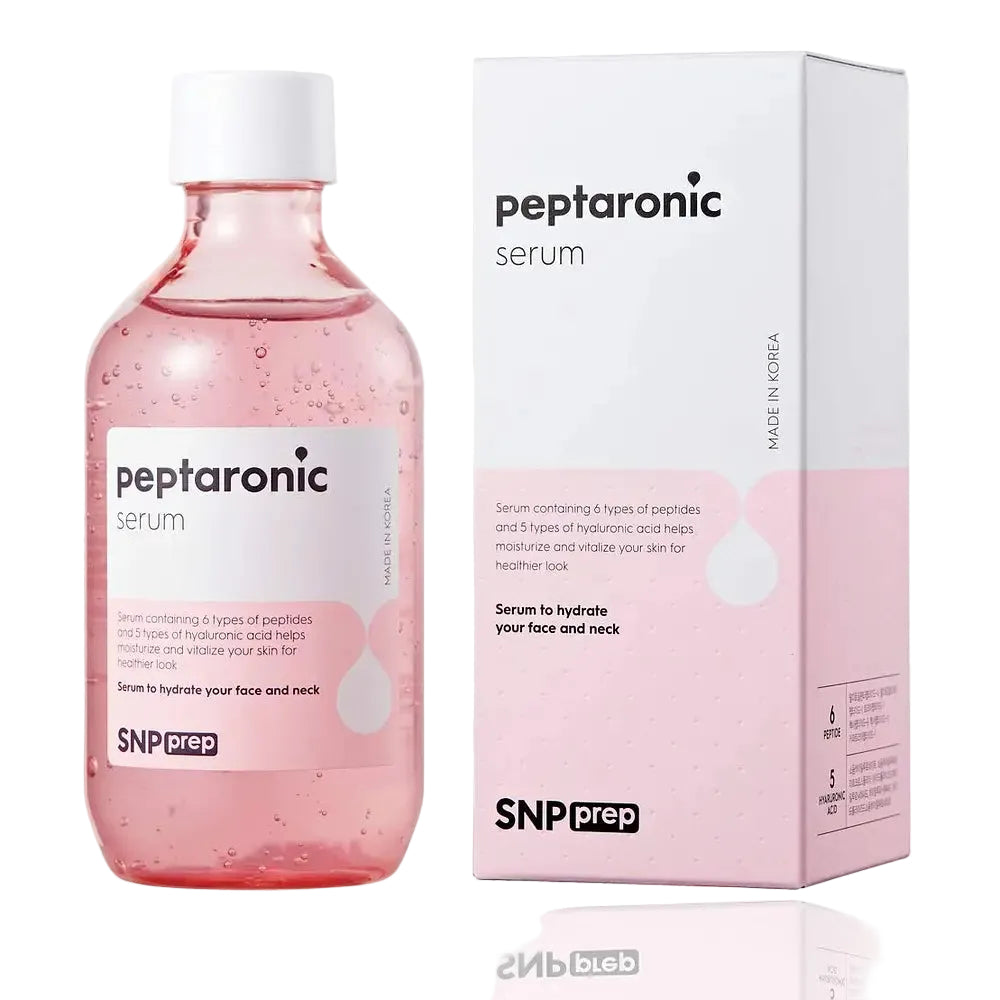 SNP Peptaronic Serum with 6 peptides and 5 hyaluronic acids for hydration and anti-aging