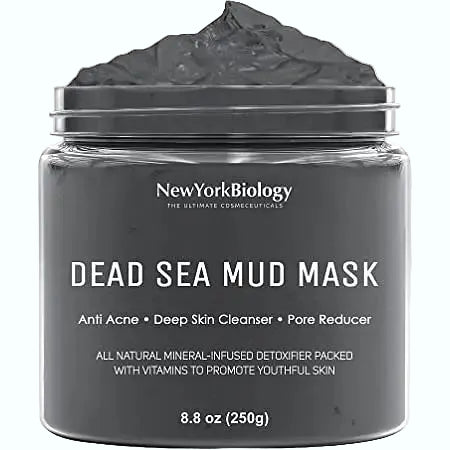 New York Biology Dead Sea Mud Mask for deep cleansing and pore minimizing