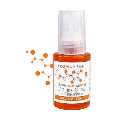 Aroma-Zone Vitamin C 10% & Astaxanthin Serum for brightening and antioxidant protection