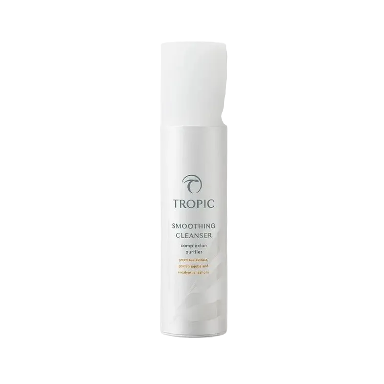 Tropic Skincare Smoothing Cleanser Complexion Purifier for all skin types with jojoba and green tea