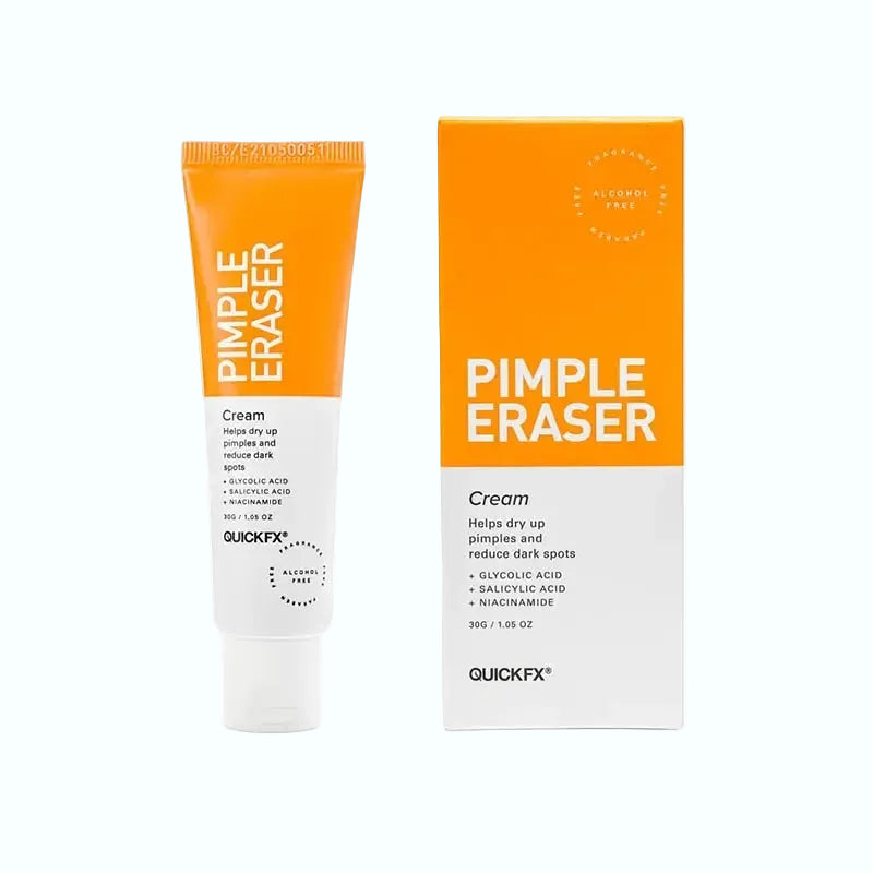 QuickFX Pimple Eraser Cream for acne spot treatment and blemish control