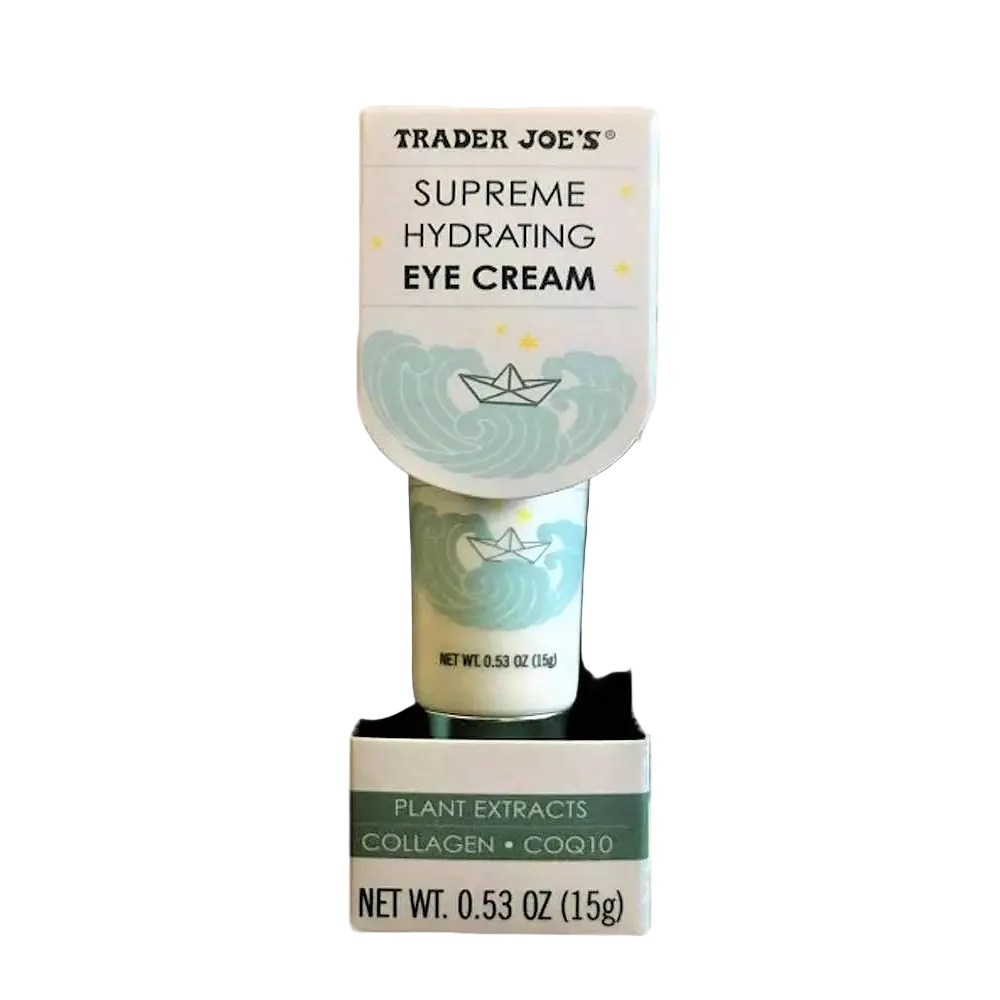 Trader Joe's Supreme Hydrating Eye Cream with collagen, manuka honey, and CoQ10