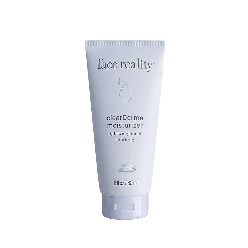 Face Reality Clearderma Moisturizer lightweight acne-safe formula for oily and combination skin