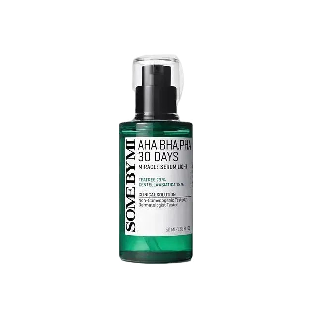 Some By Mi AHA BHA PHA 30 Days Miracle Serum Light for acne-prone and oily skin