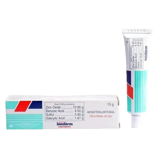 Dr. S. Wong Bioderm Ointment antibacterial antifungal treatment for acne and skin irritation