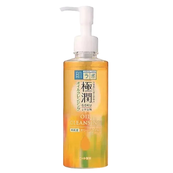 Hada Labo Gokujyun Oil Cleansing with hyaluronic acid for gentle makeup removal and hydration