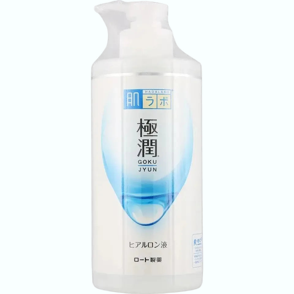 Hada Labo Gokujyun Super Hyaluronic Acid Lotion for intense hydration and plumping