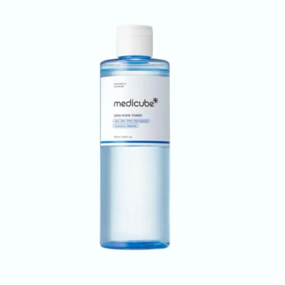 Medicube Zero Pore Toner for pore minimizing and sebum control with BHA and PHA