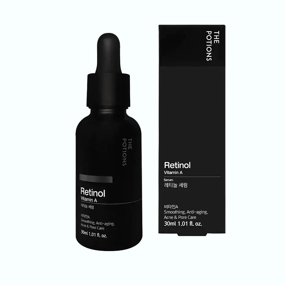 The Potions Retinol Serum with vitamin A for anti-aging and pore refining