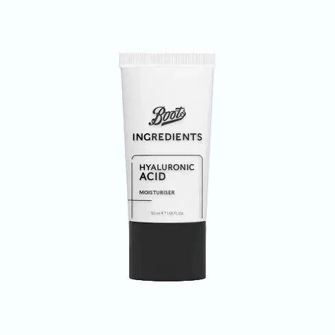 Boots Hyaluronic Acid Moisturizer with plant-derived hyaluronic acid for intense hydration