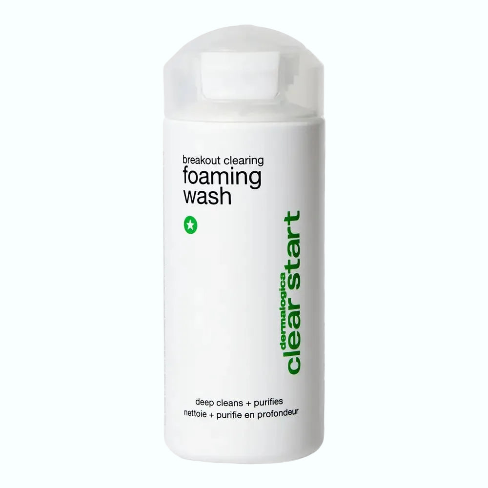 Dermalogica Clear Start Breakout Clearing Foaming Wash with salicylic acid for acne-prone and oily skin