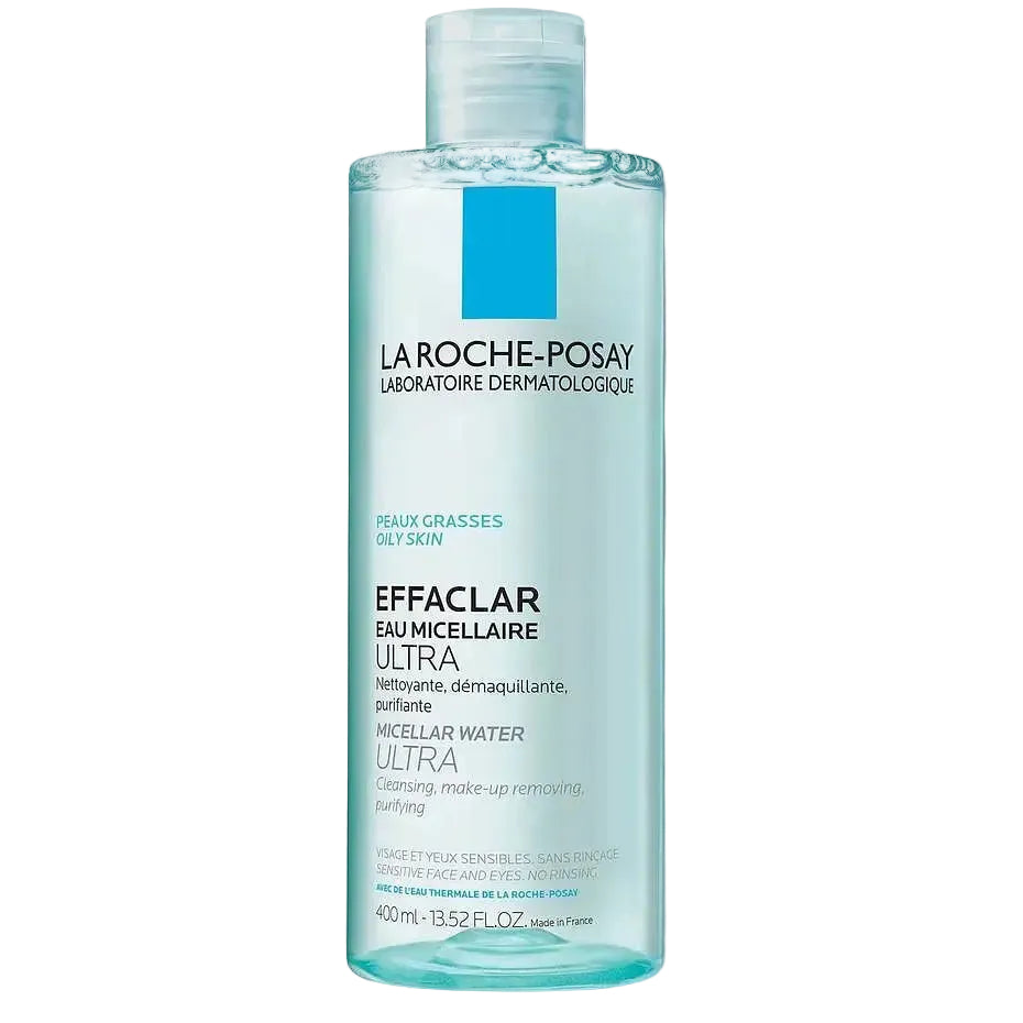 La Roche-Posay Effaclar Micellar Water for oily skin cleansing and makeup removal