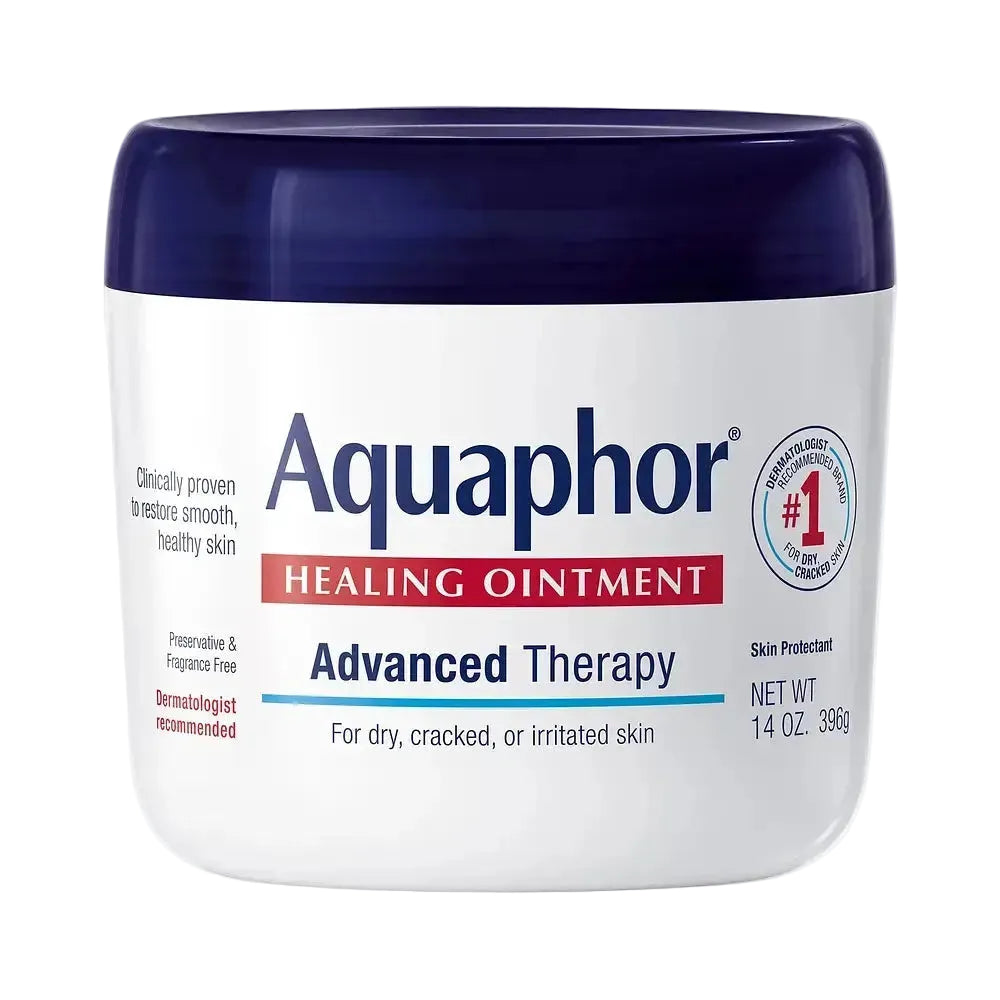 Aquaphor Healing Ointment Advanced Therapy for dry, cracked skin repair and barrier protection