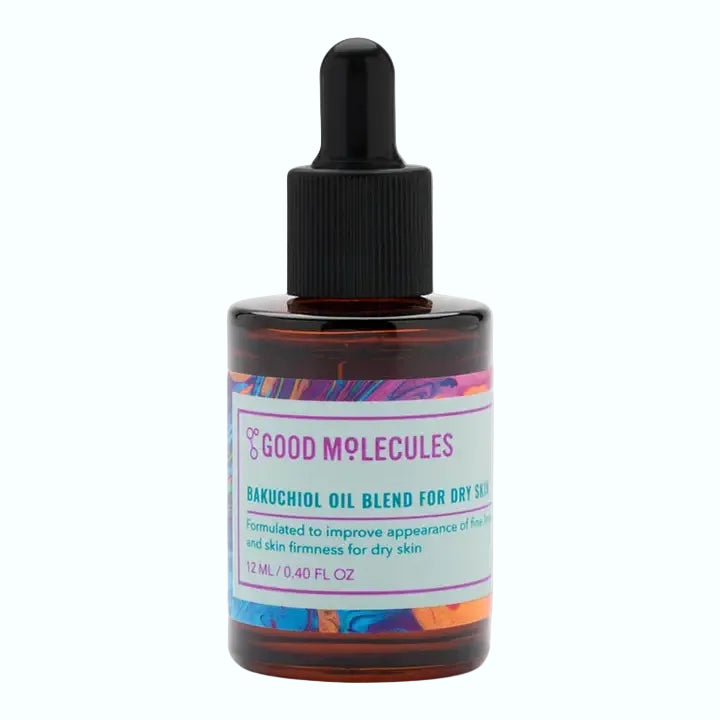 Good Molecules Bakuchiol Oil Blend for anti-aging and hydration with only 3 clean ingredients