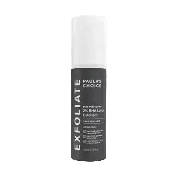Paula's Choice 2% BHA Lotion Exfoliant with salicylic acid for pores and texture
