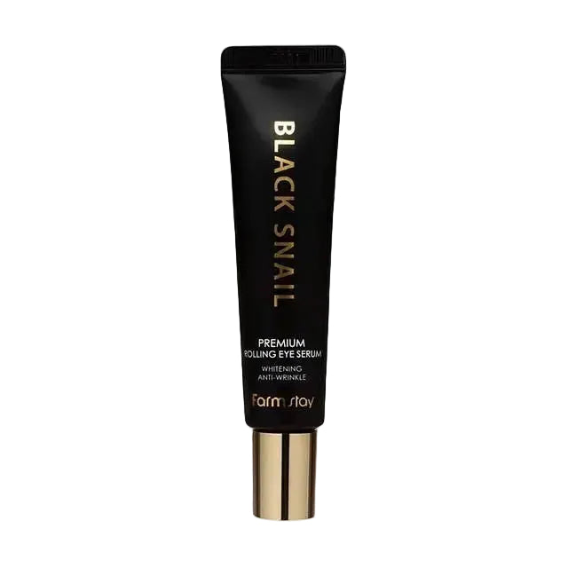 Farm Stay Black Snail Premium Rolling Eye Serum for dark circles, puffiness and anti-aging
