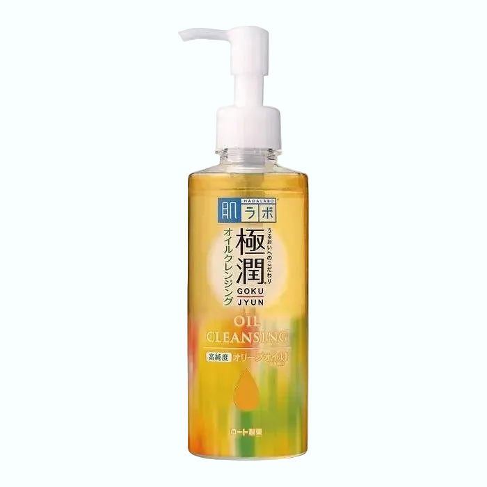Hada Labo Gokujyun Oil Cleansing with hyaluronic acid for gentle makeup removal and hydration
