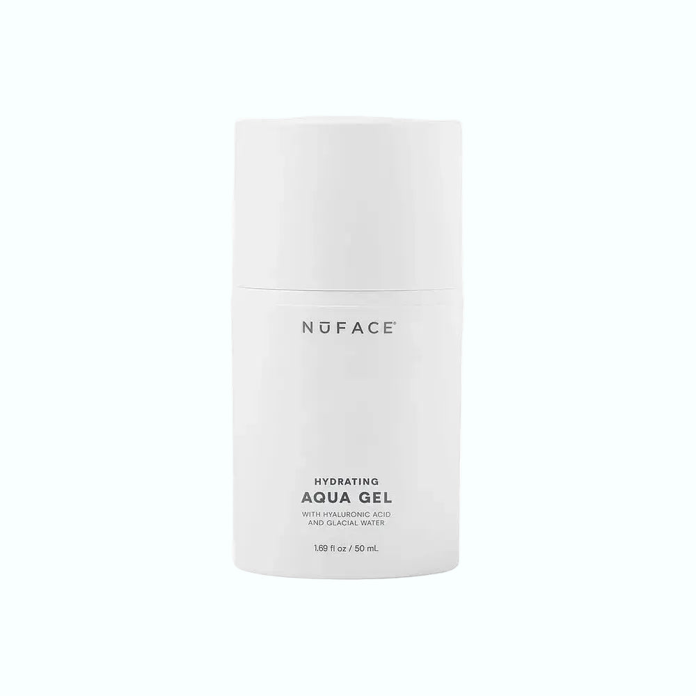 NuFACE Aqua Gel Activator microcurrent conductive gel with hyaluronic acid for hydration and device activation