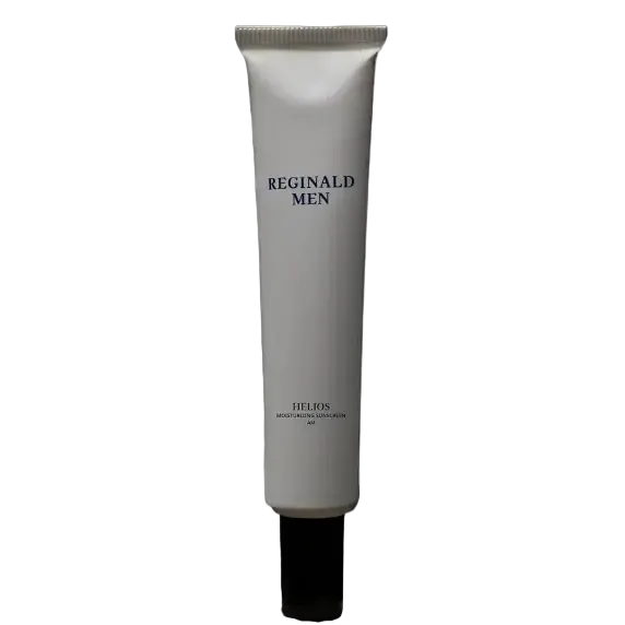Reginald Men Helios SPF 50+ Moisturizing Sunscreen for men with broad spectrum UVA UVB protection