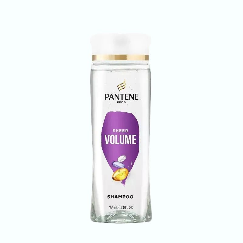 Pantene Pro-V Sheer Volume Shampoo for fine hair volumizing and body boost