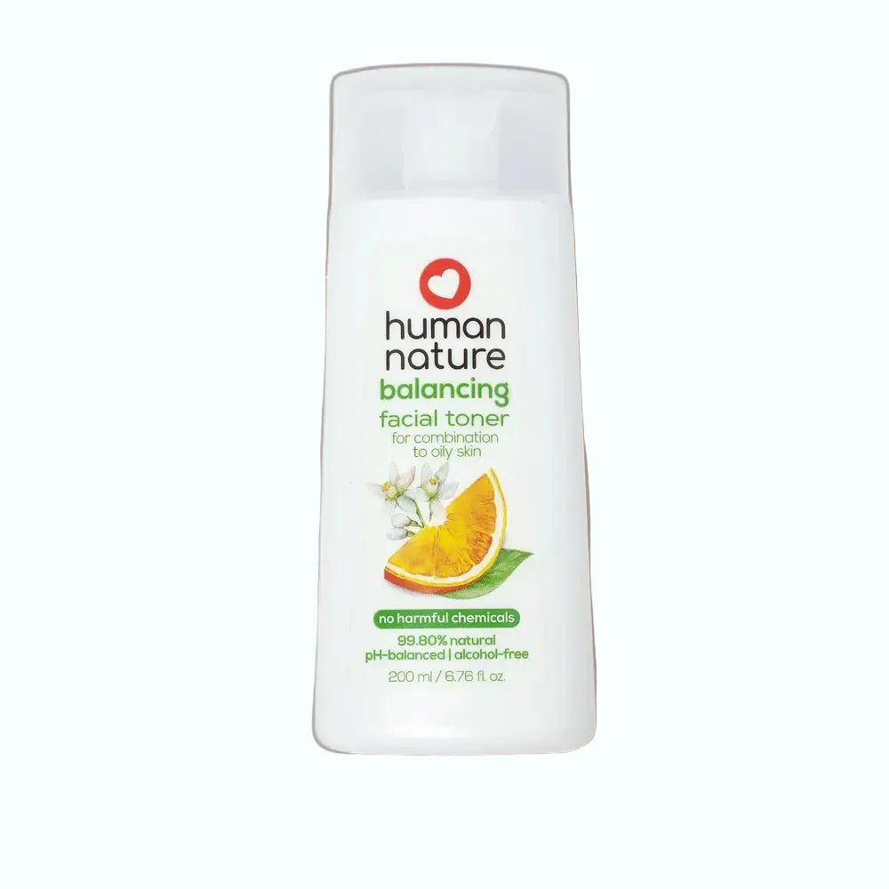 Human Nature Balancing Face Toner for oil control and pore minimizing with witch hazel