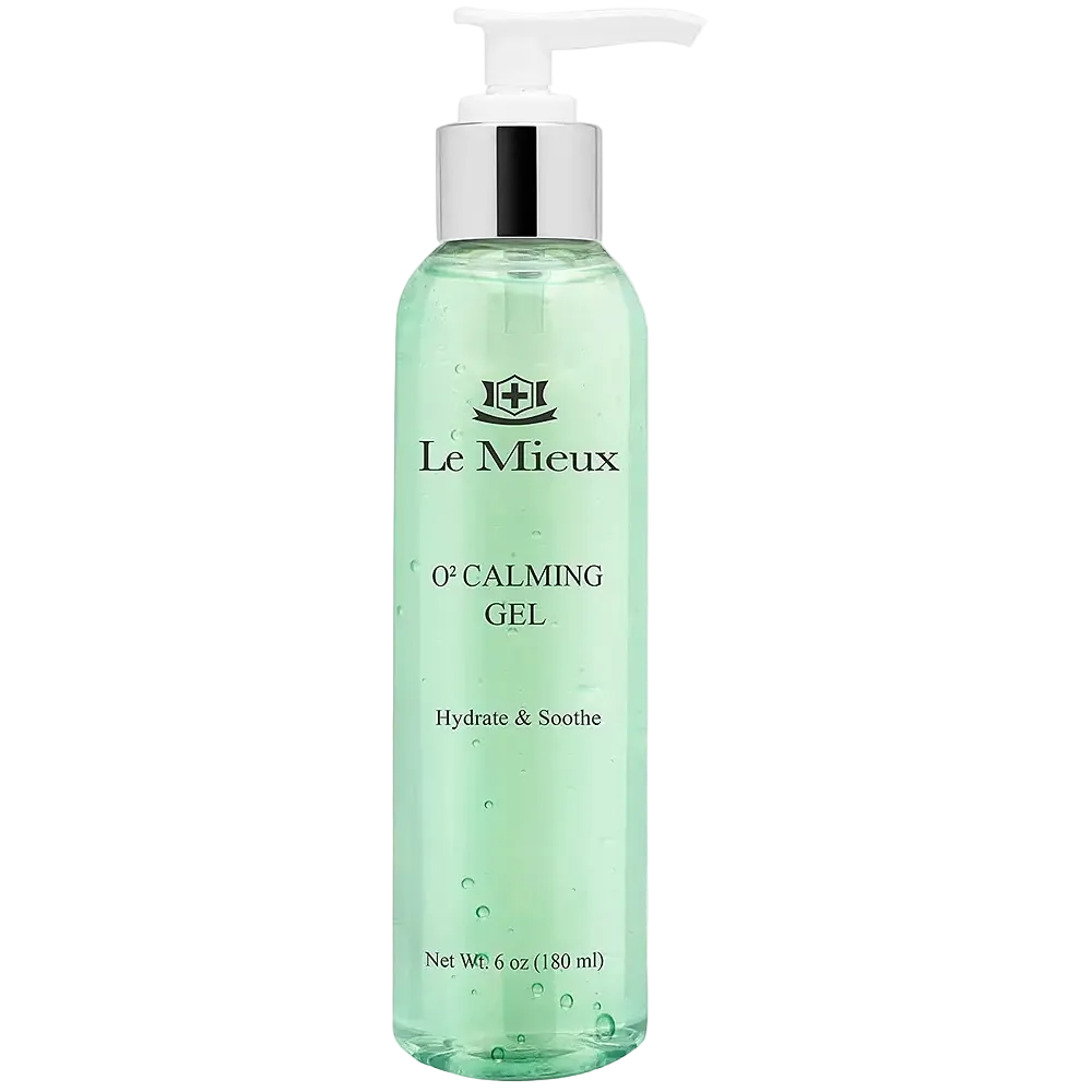 Le Mieux O2 Calming Gel with botanical extracts and hyaluronic acid for redness and sensitive skin