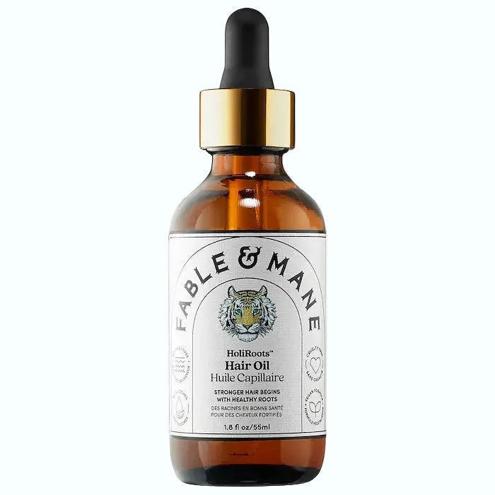 Fable & Mane HoliRoots Pre-Wash Hair Oil for strengthening and nourishing hair