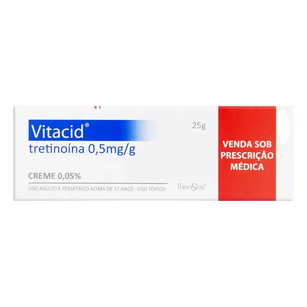 TheraSkin Vitacid 0,05% tretinoin cream for acne, anti-aging, dark spots and skin texture