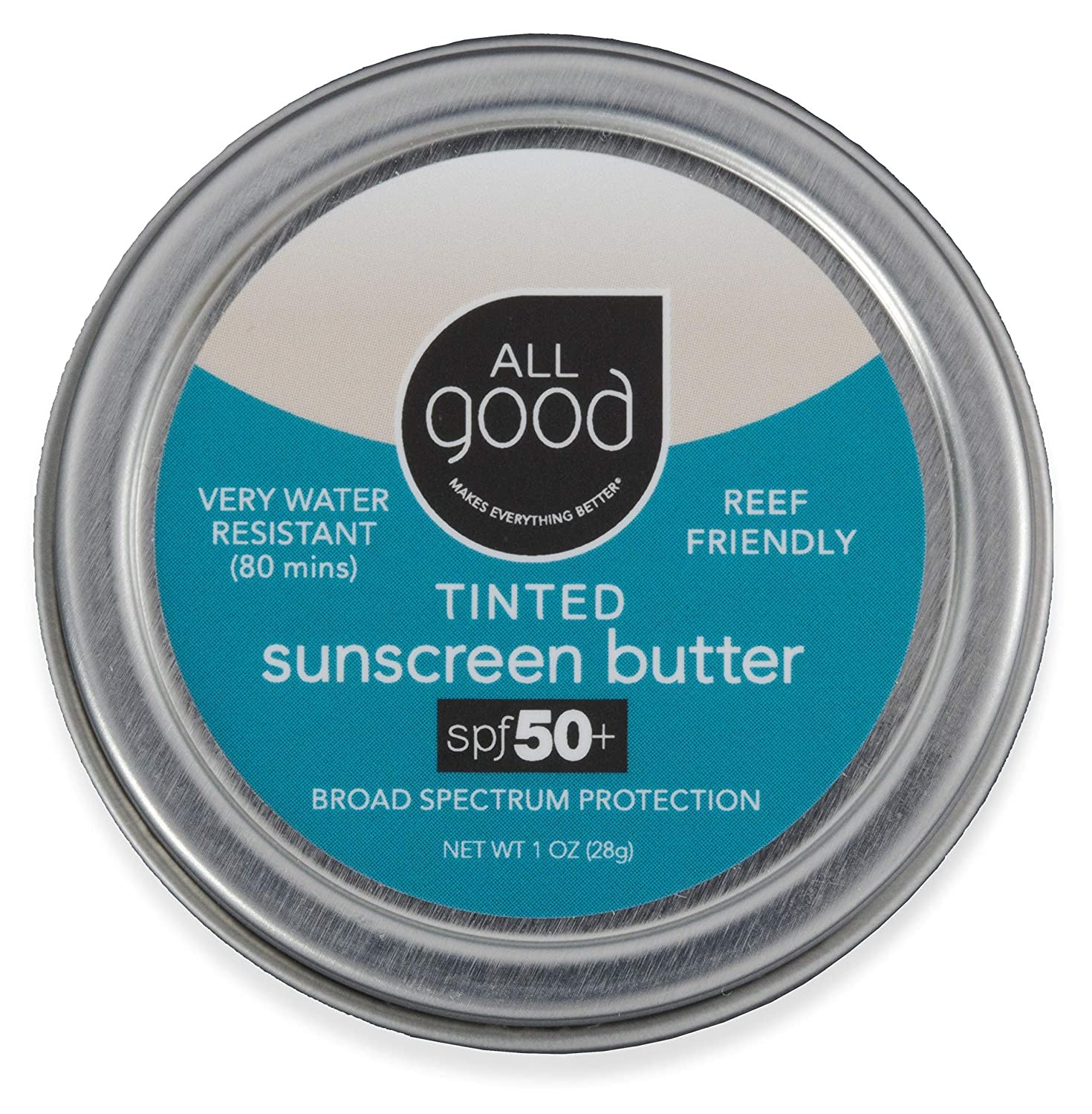 All Good Spf 50+ Tinted Mineral Sunscreen Butter