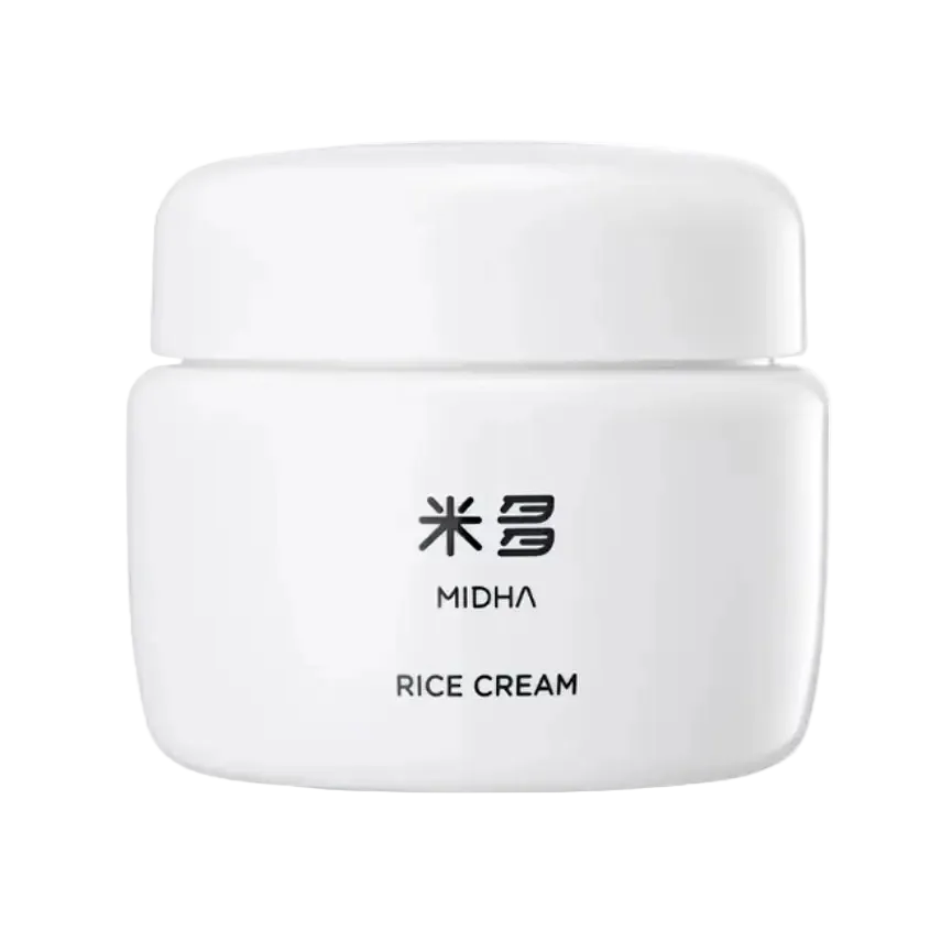 Midha Rice Cream lightweight moisturizer for deep hydration, skin barrier support and radiant glow