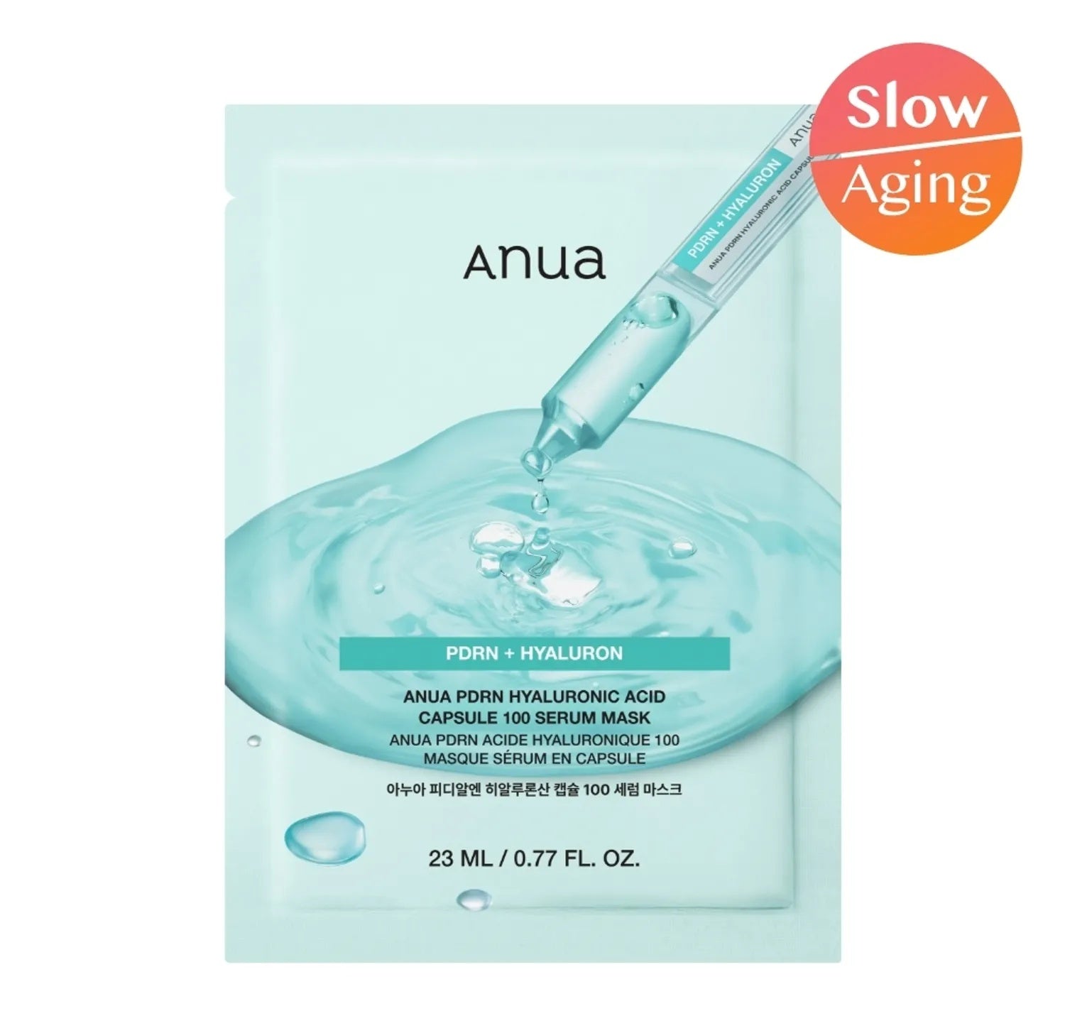 Anua Pdrn Hyaluronic Acid Capsule 100 Serum Mask Sheet