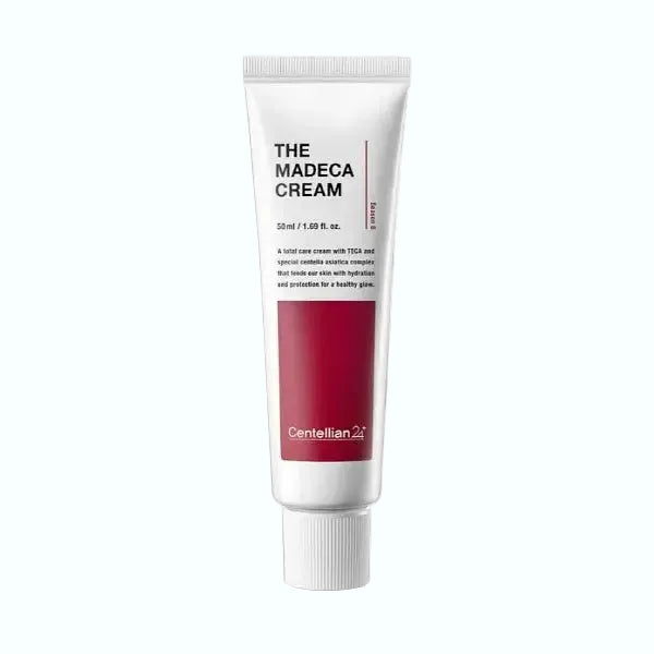 Centellian24 The Madeca Cream for sensitive skin soothing and barrier repair with centella asiatica