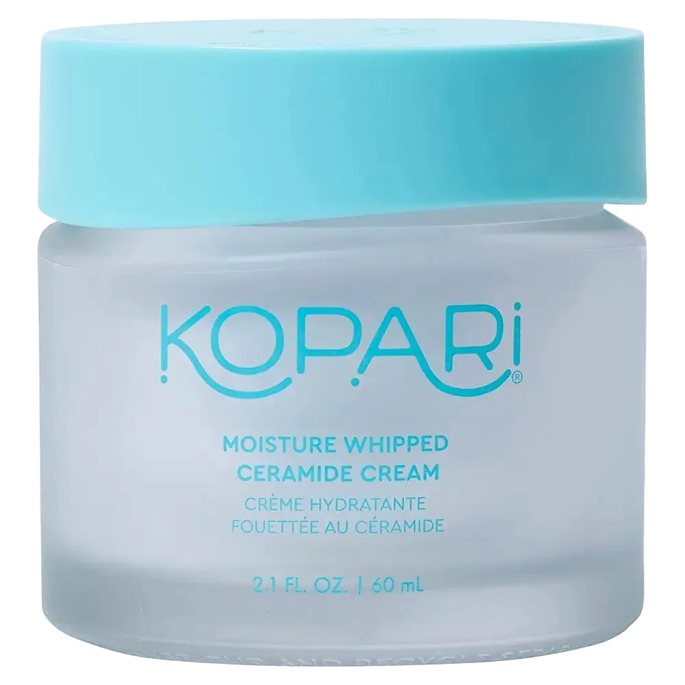 Kopari Moisture Whipped Ceramide Cream for barrier repair and hydration on dry, sensitive skin