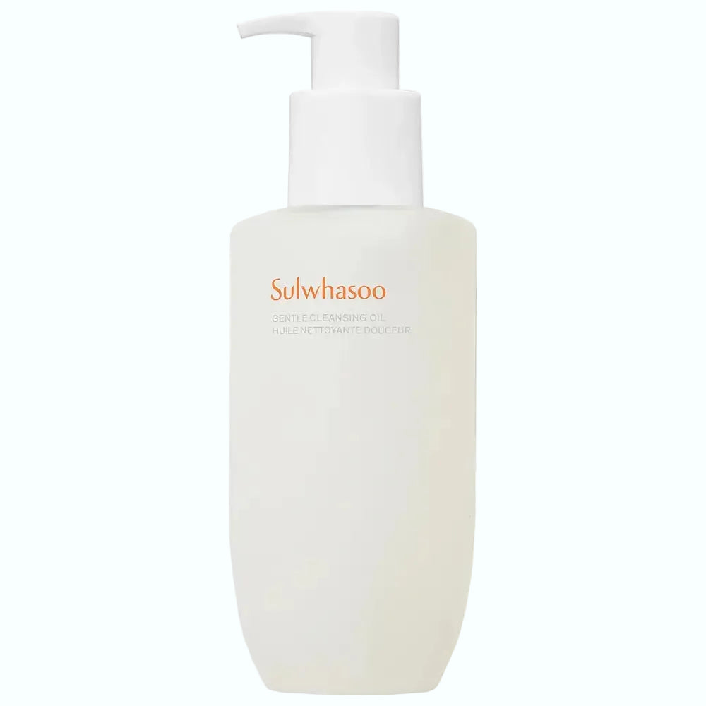 Sulwhasoo Gentle Cleansing Oil removes waterproof makeup and SPF with Korean herbal oils