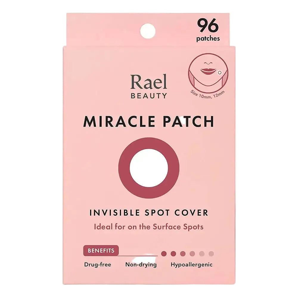 Rael Miracle Patch Invisible Spot Cover hydrocolloid pimple patches for acne and blemishes