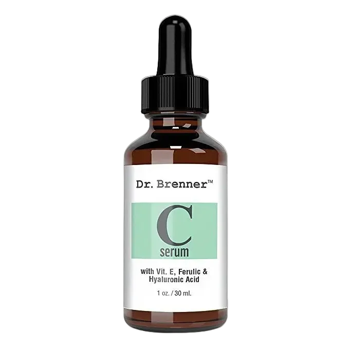 Dr. Brenner Vitamin C Serum with 20% L-Ascorbic Acid, Ferulic Acid and Vitamin E for brightening and anti-aging
