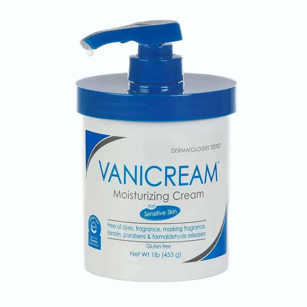 Vanicream Moisturizing Cream for sensitive and dry skin with barrier repair