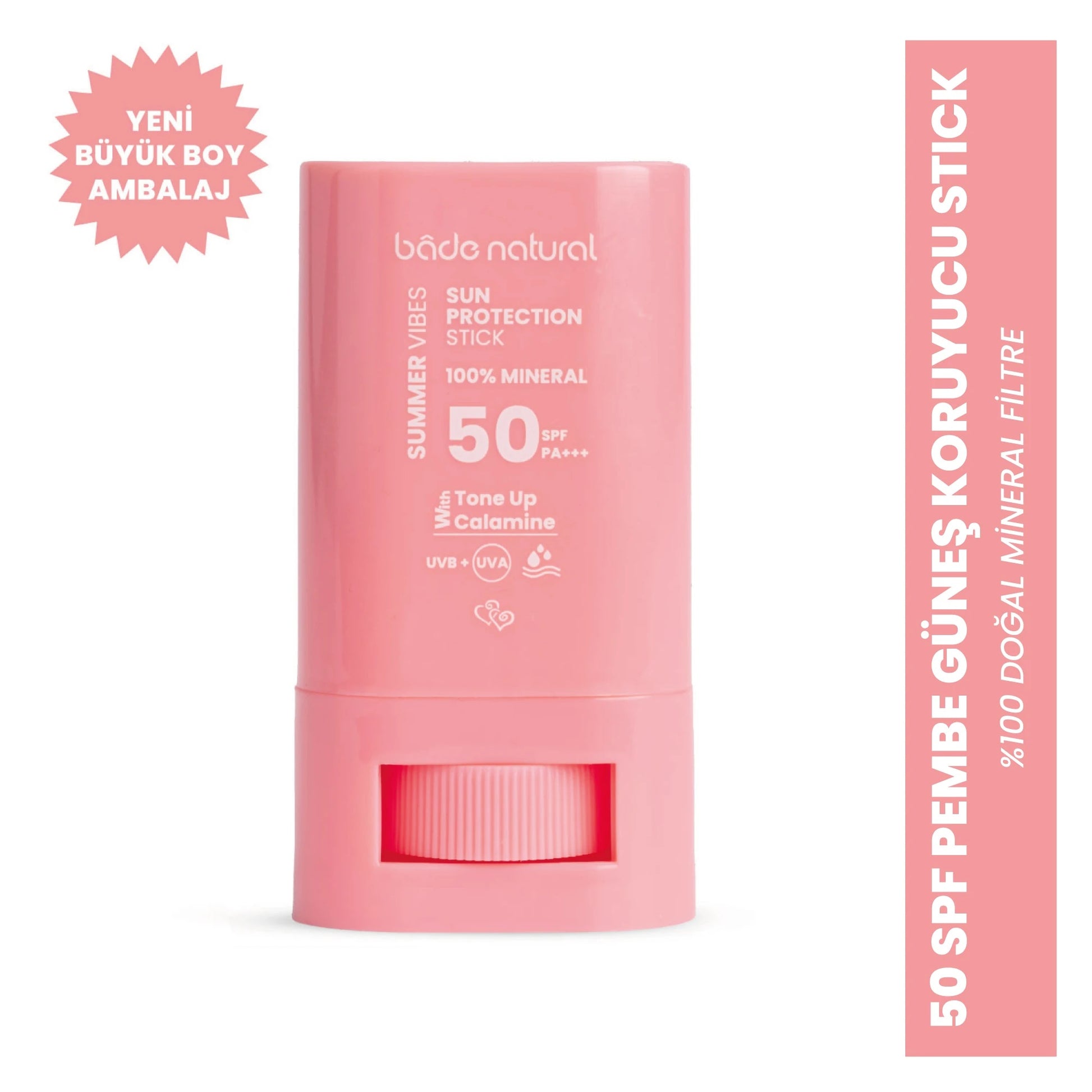 Bade Natural 50 SPF Ton Eşitleyici Güneş Stick