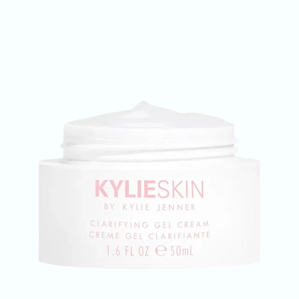 Kylie Skin Clarifying Gel Cream with niacinamide and salicylic acid for acne-prone and oily skin hydration