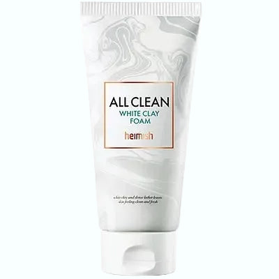 Heimish All Clean White Clay Foam cleanser for deep cleansing and pore care with white clay