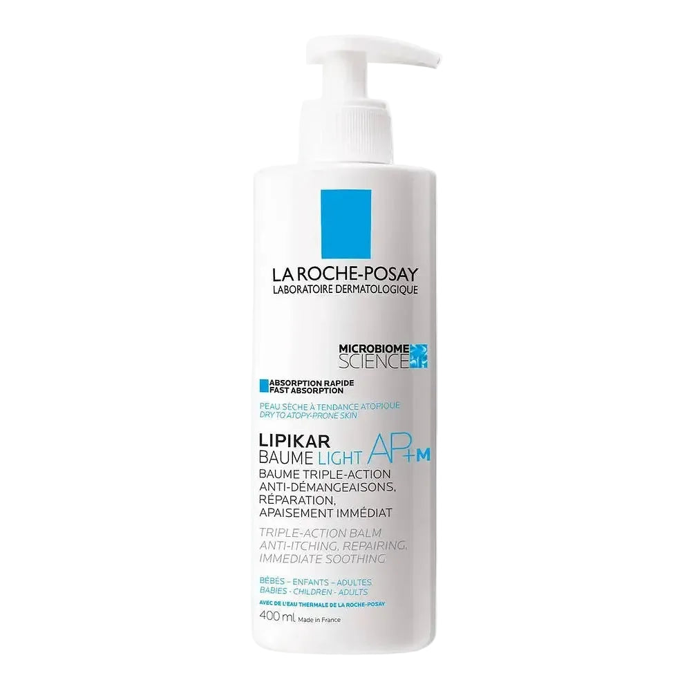 La Roche-Posay Lipikar Baume Light AP+M body moisturizer for dry and atopic-prone skin