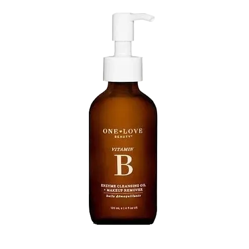 One Love Organics Botanical B Enzyme Cleansing Oil makeup remover for all skin types