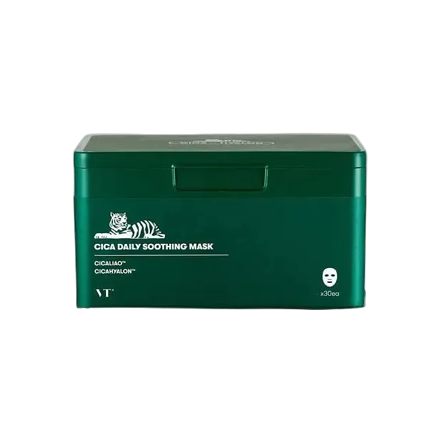 VT Cosmetics Cica Daily Soothing Mask with centella asiatica for hydration and calming