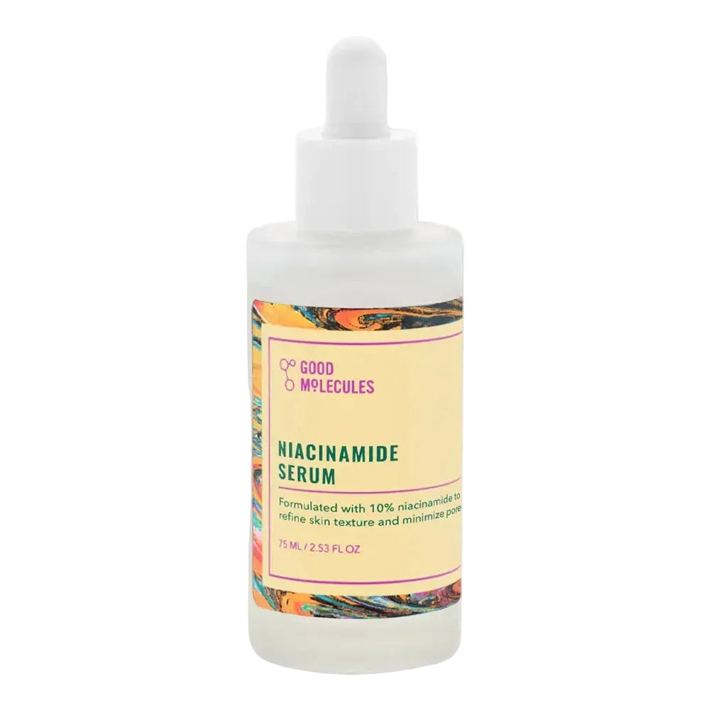 Good Molecules Niacinamide Serum for brightening and pore minimizing with minimal ingredients